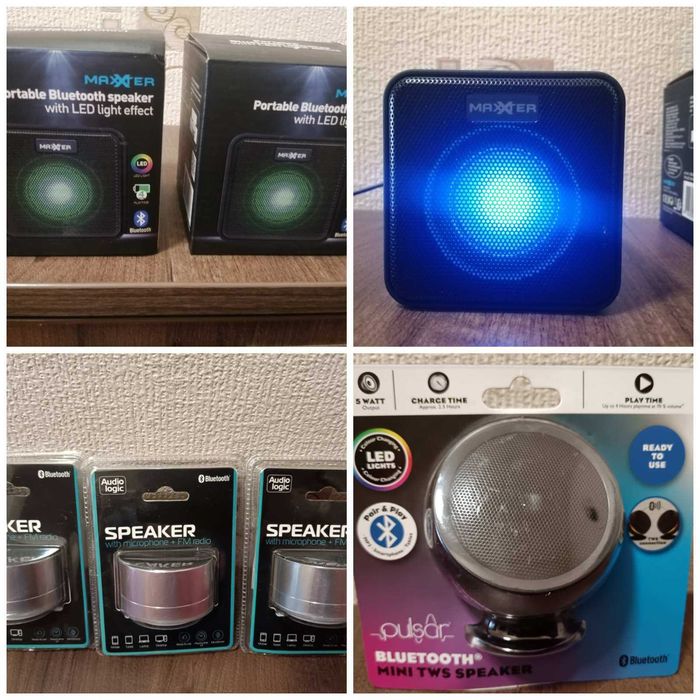 Нови преносими LED BLUETOOTH тонколони.