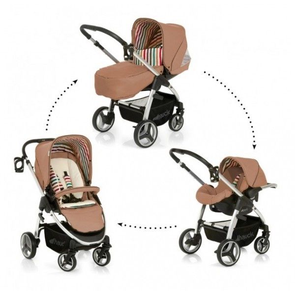 Детская коляска hauck 3 в 1