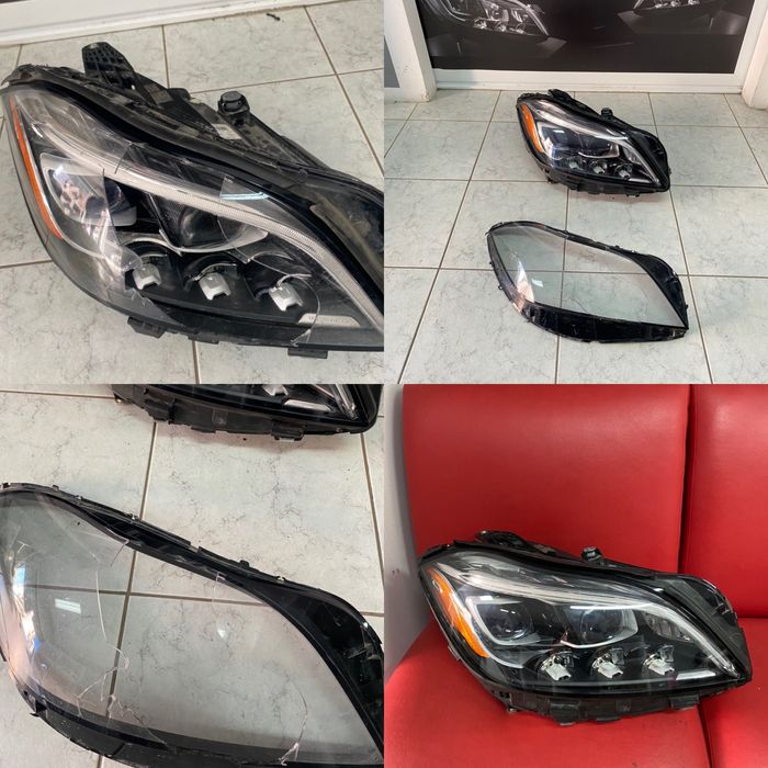 Mercedes ремонт Рециклиране Фар фарове