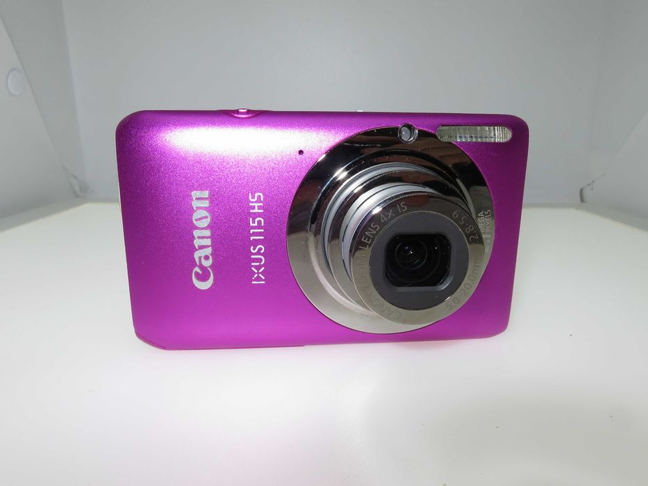 Canon IXUS 115 компактен фотоапарат камера розов цвят FULL-HD видео