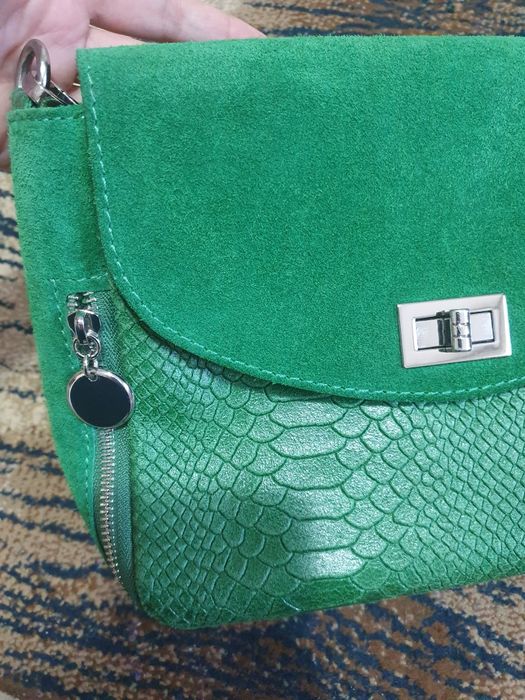 Geanta din piele naturala