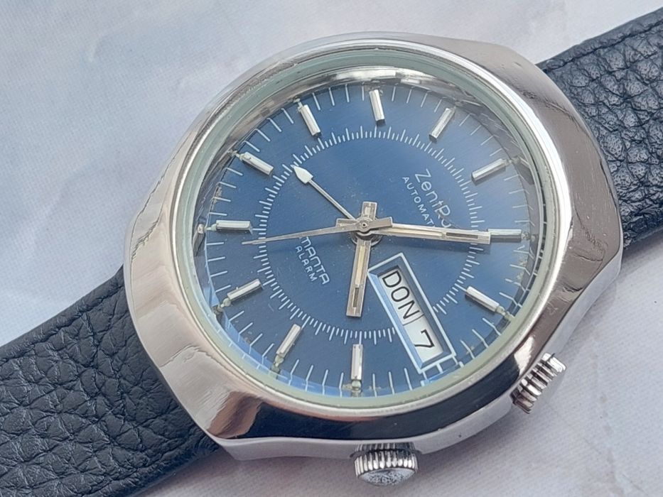 Ceas Automatic ZentRa day-date cu sonerie, colectie vintage