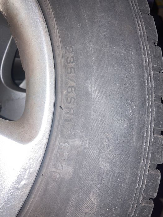 Touareg 4 броя к-т джанти  със зимни гуми DUNLOP GRANDTREK SJ6,  235/65/17.
