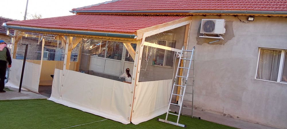 Ветроупорни завеси,тенти покривала за всичко !!