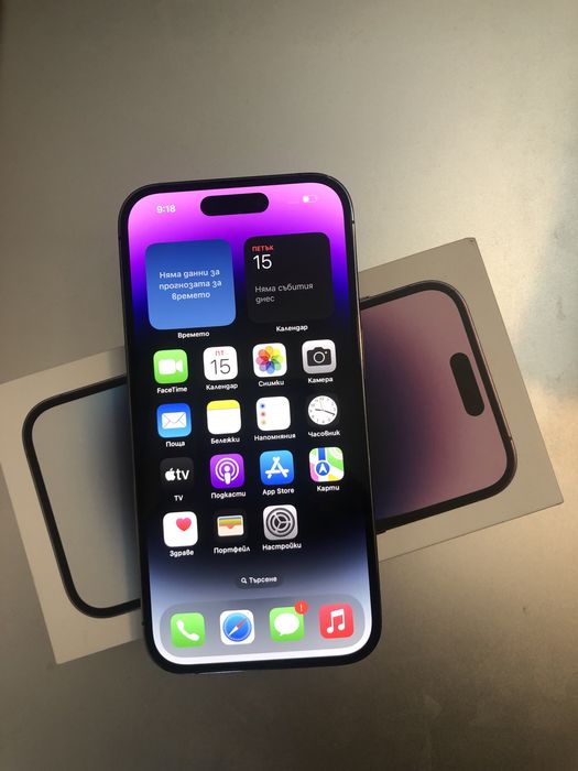 IPhone 14 Pro - Deep purple 128GB гр. Варна Център • OLX.bg