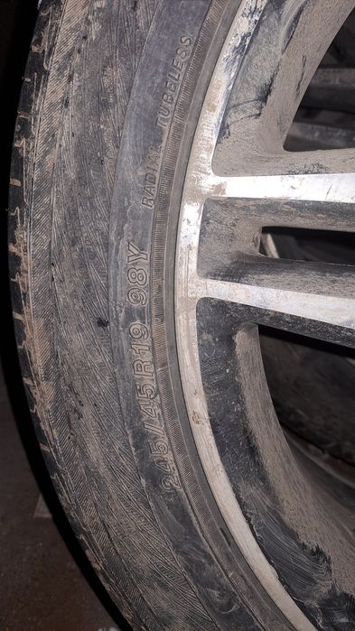 Диски с резиной лето мерс