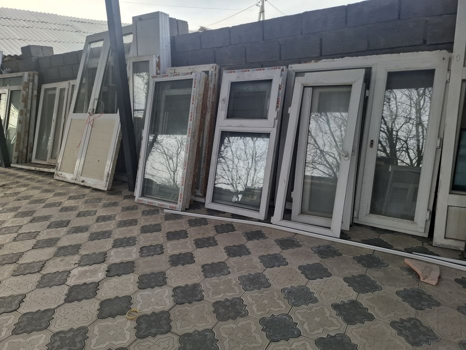 Бу пластик есик терезелер сатылады