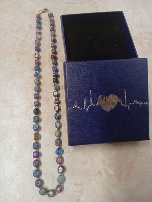 Lănțic dama piatra naturala