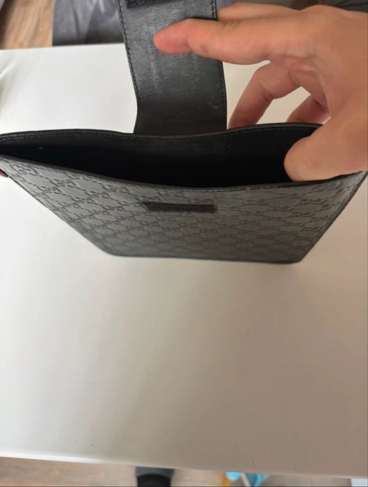 Husa originala Gucci Ipad de piele