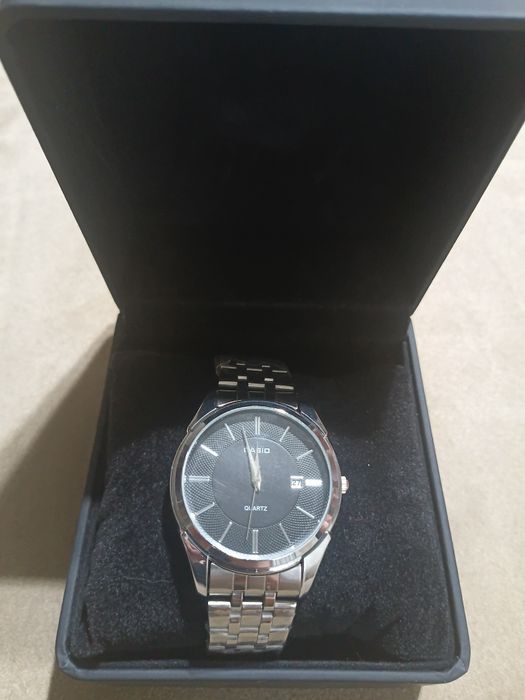 Новые оригинальные часы Casio MTP-1183 (Черный циферблат)
