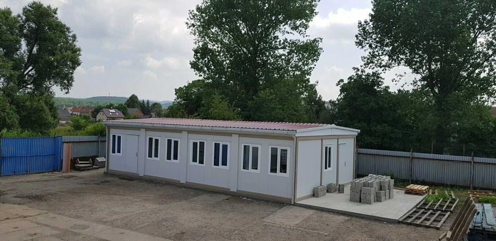 Casa Modulara, Garaje Auto, Containere din panou sandwich termoizolant