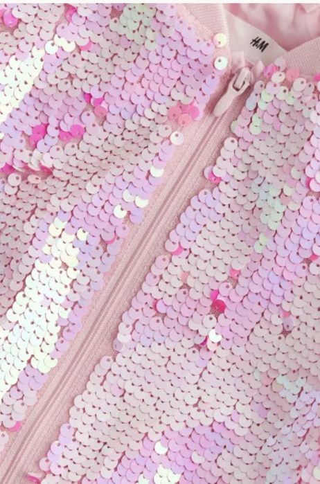 Яке бомбър HM с пайети 116см