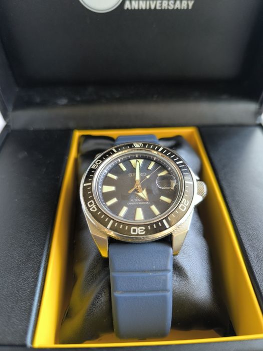 Seiko Samurai "save The Ocean" Dark Manta SRPF79K1