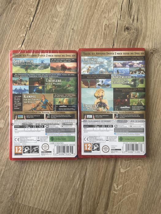 Jocuri nintendo switch 2    ZELDA  (noi, sigilate)