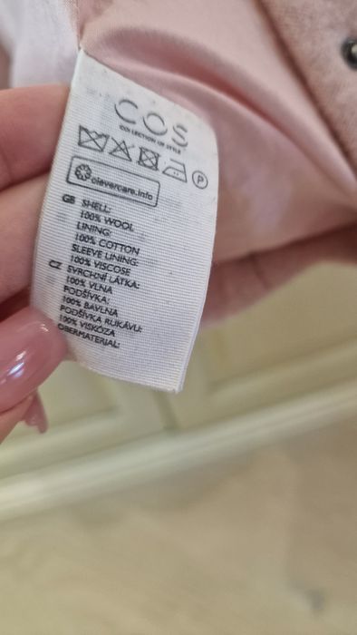 Детско палто COS ръст 116 ( 100% вълна)