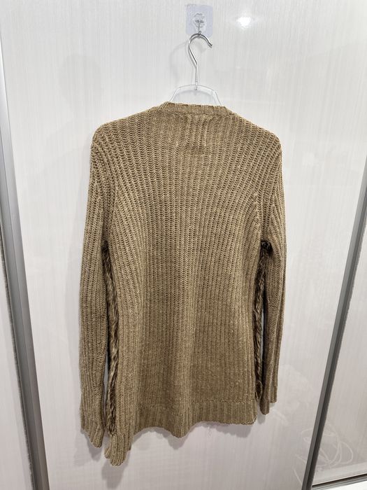 Cardigan Zara Knitwear cu inserții tip blană – mărimea 42
