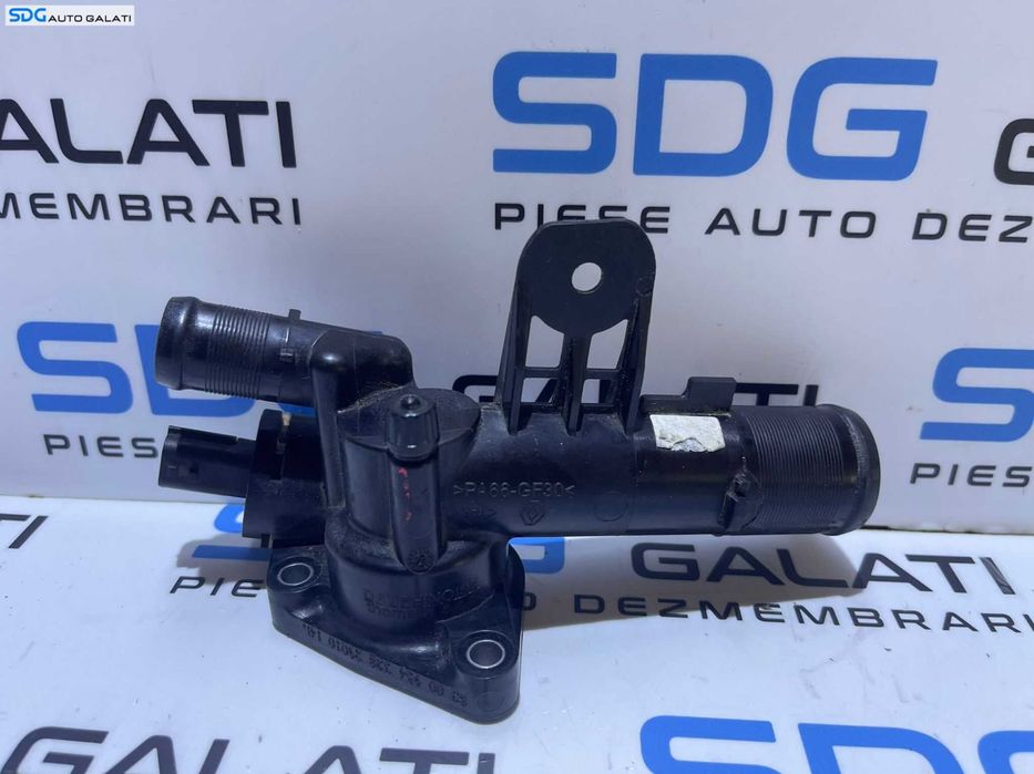 Corp Carcasa Termostat cu Senzor Senzori Temperatura Lichid Racire Renault Scenic 3 1.5 DCI 2009 - 2016 Cod 8200954328[S0345]