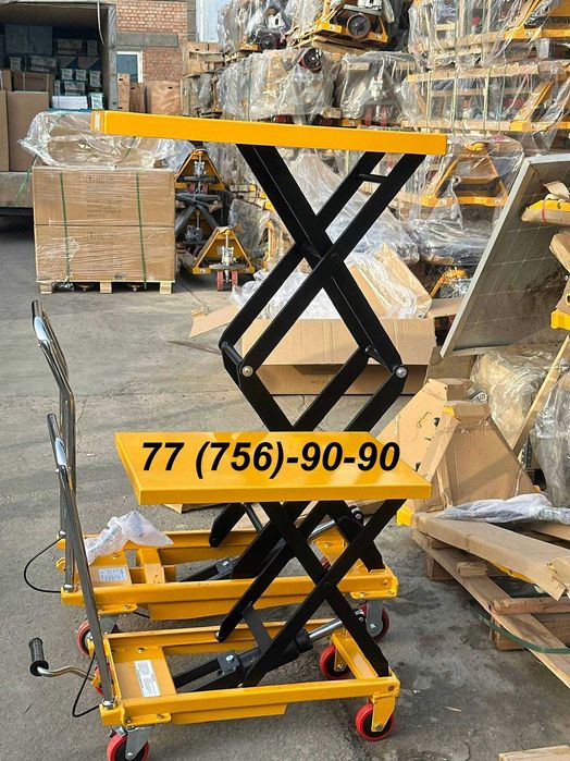 Тележка / тэлэжка / Арава / транспалет / подёмьник SAAB 350 кг 1,5 м