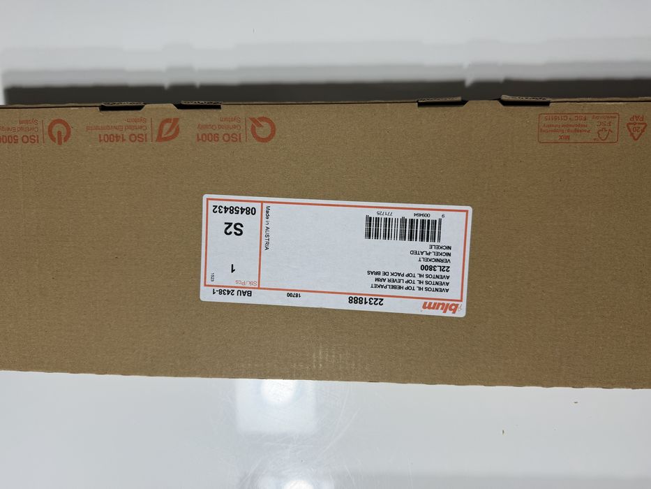 Sistem de ridicare usi Blum Aventos HL Top