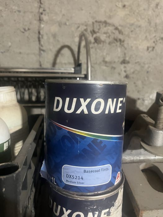 DUXONE DX5214 Medium Silver, 1 л. Ашылмаған, түпнұсқа автобояу