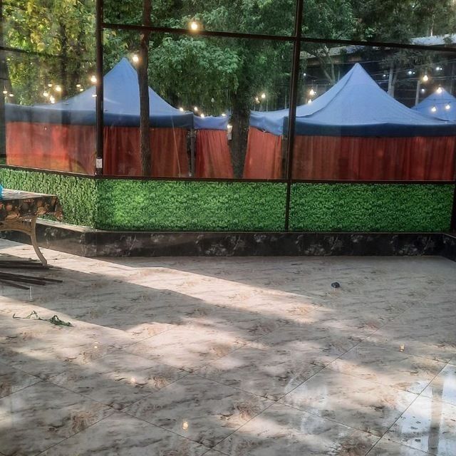 Банер тент установка