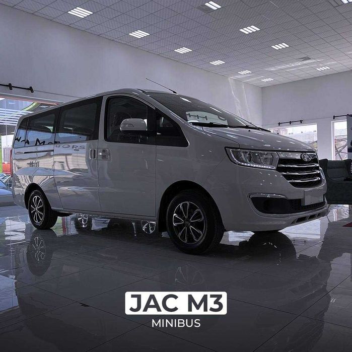 JAC M3 Miniven yana sotuvda tayyor 9kishilik