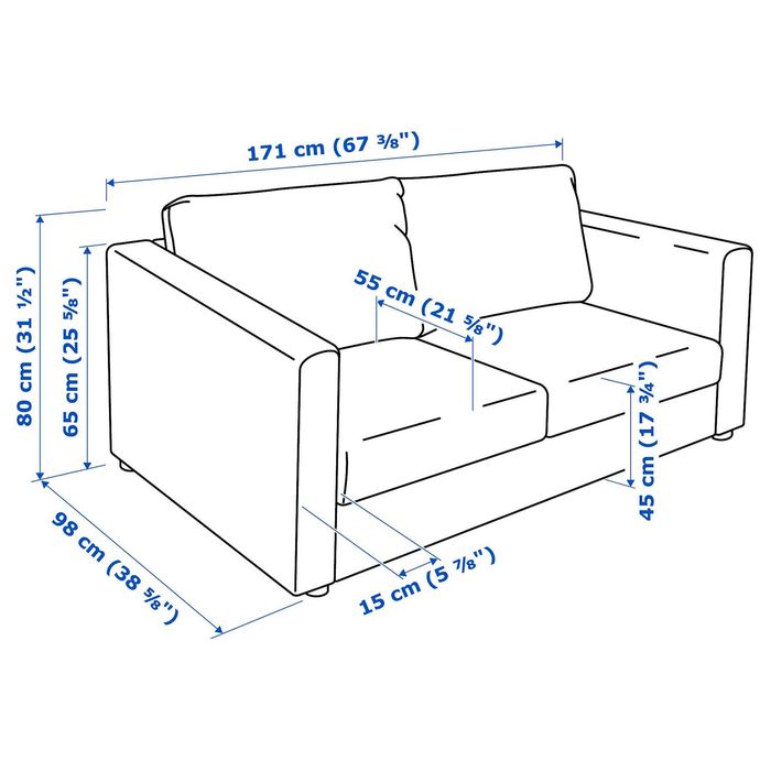 Диван IKEA модел VIMLE
