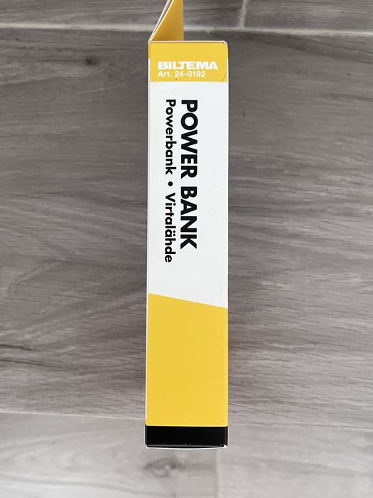 Biltema powerbank 25000mAh