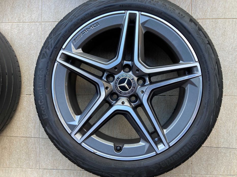 Jante Mercedes CLA AMG R18 / Jante A B V Class AMG + Continental 2021