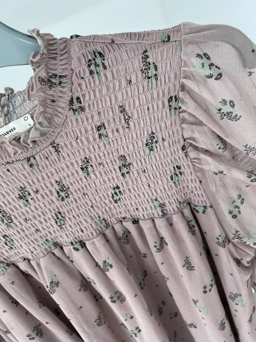 rochie scurta oversize de la Reserved