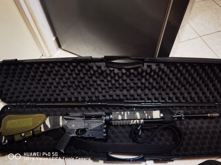 Replică airsoft M16A4 full custom