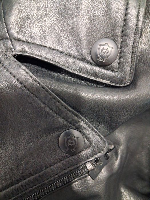 Geaca piele naturala Massimo Dutti, marime L