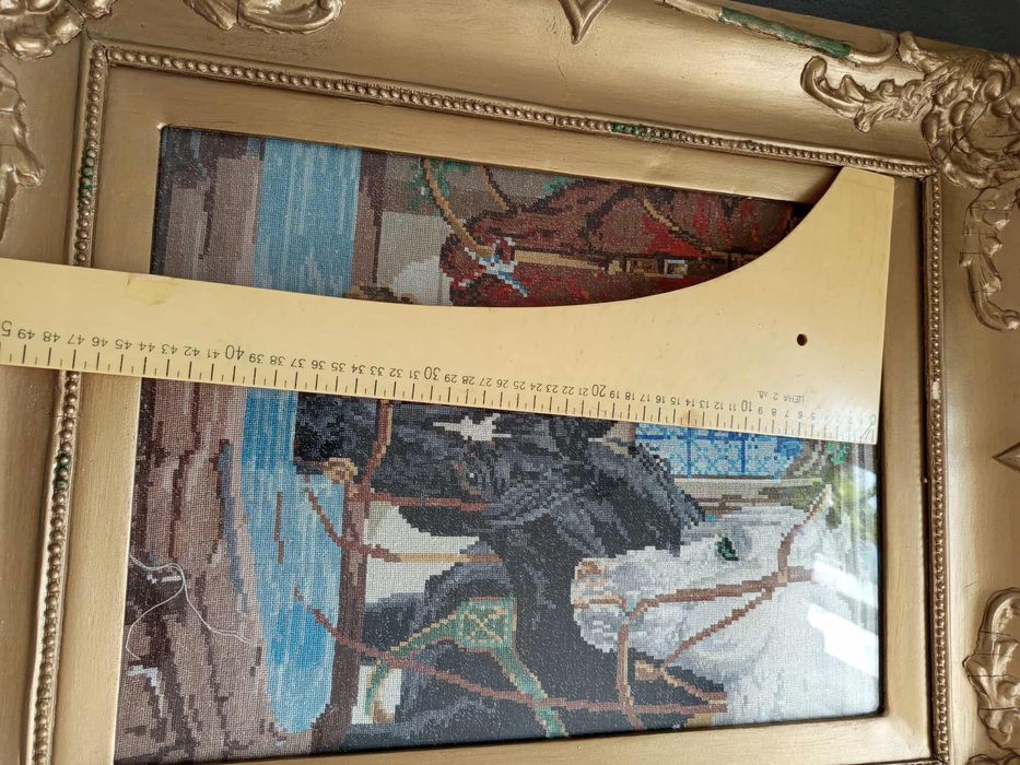 Гоблен Конете на водопой