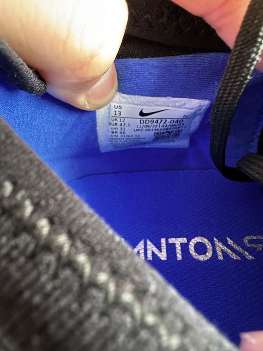 Ghete Fotbal Nike Phantom GX – Mărimea 47.5 – Noi/Nepurtate