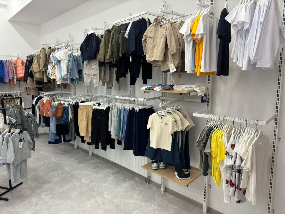 Регулируемые рейлы, полки.