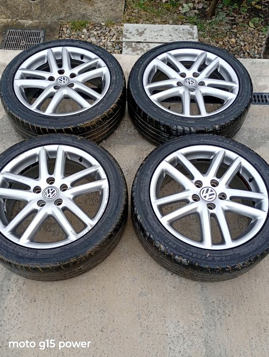 Vând 4 buc jante pe 17 wv