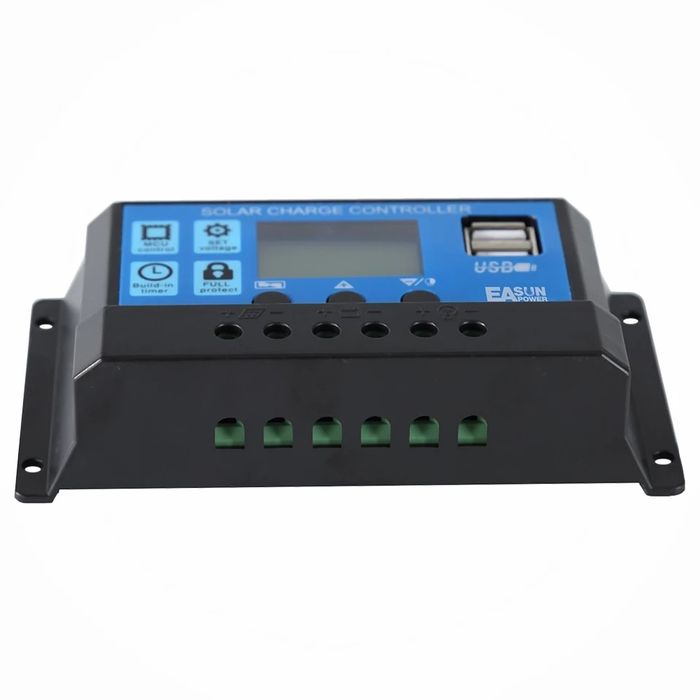 Controler Solar PWM Regulator 390W-12V, 780W-24V 30A, 2 X USB SI LCD