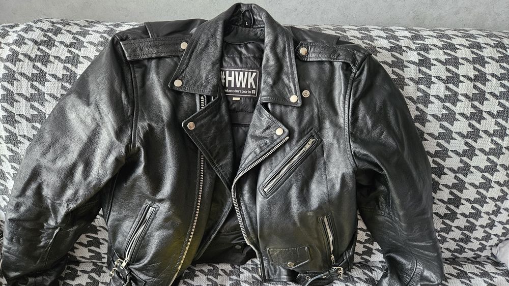 Кожаная куртка HWK