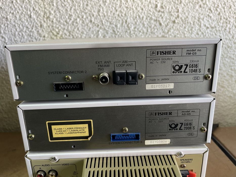 Аудио система Fisher CA-G5 | AD-G5 | FM-G5