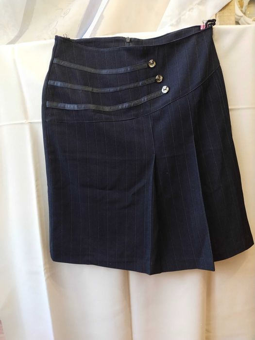 Юбка темно-синяя