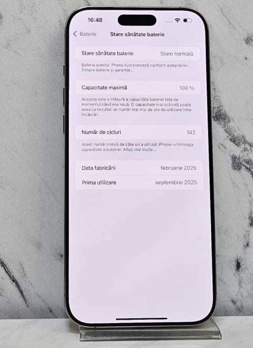 Iphone 16 pro max nou nouț