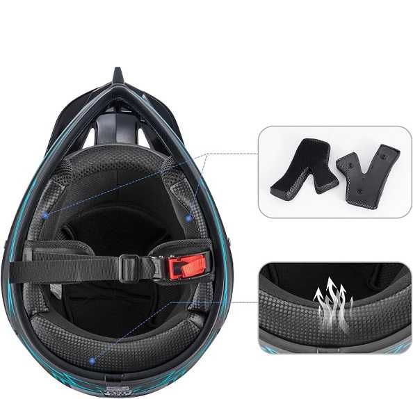 Каска Крос Мотор/Скутер/Бъги/Вело/АТВ -192-3