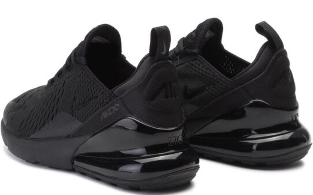 Nike Air Max 270 Triple Black UK6/40номер/25см