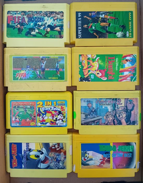 Casete joc vechi Terminator Famicom Sega Nintendo