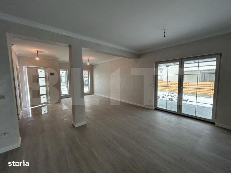 Duplex  , 200 mp teren ,mutare imediata, zona rezidentiala Tisauti