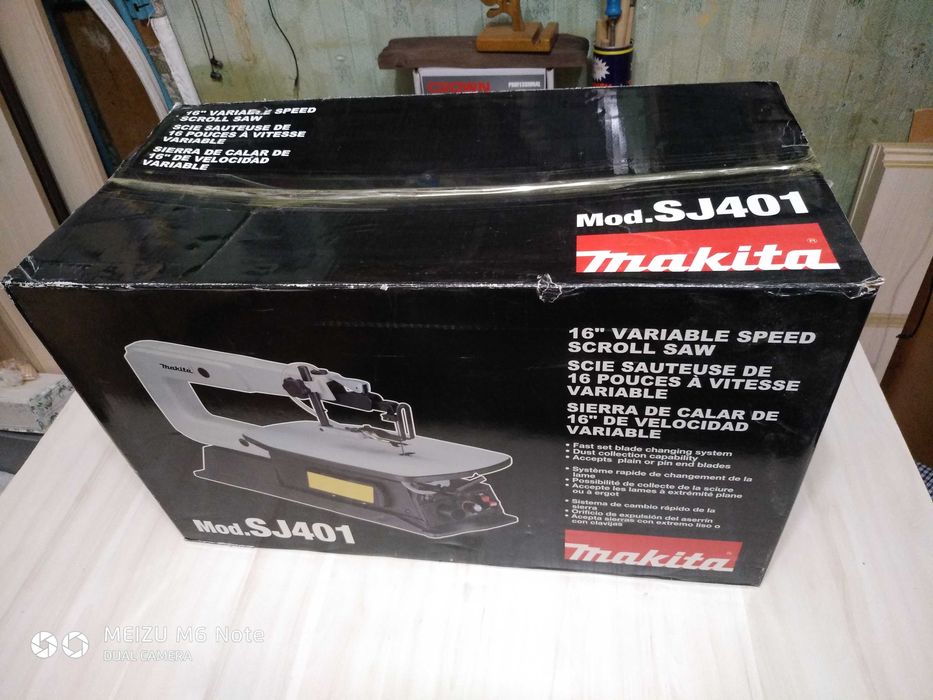 Электролобзик настольный Makita SJ 401