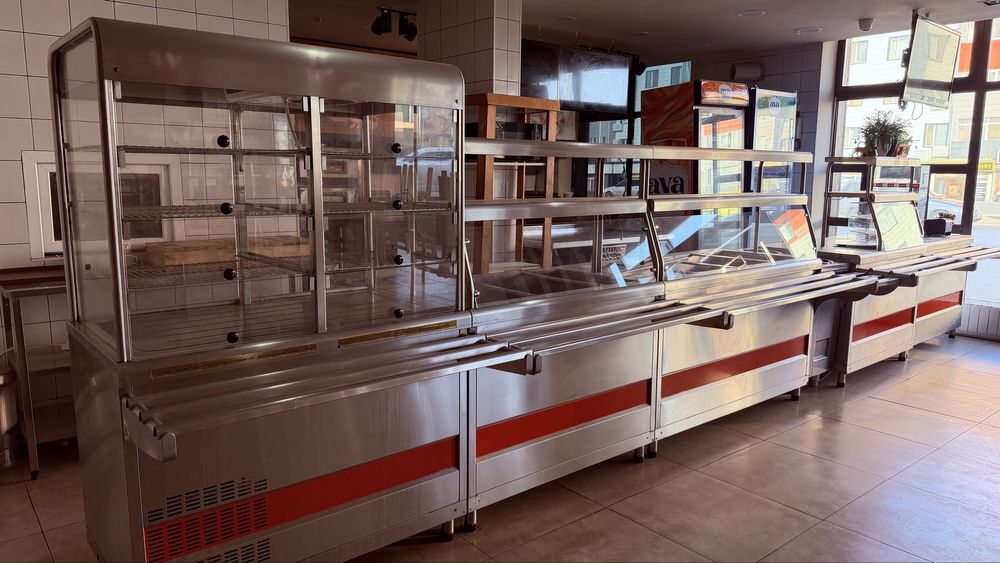 Продам оборудование  бу для кафе и столовой