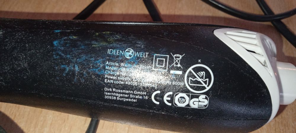 Placa de par Bellissima cu reglaj temperatura și ondulator par nou