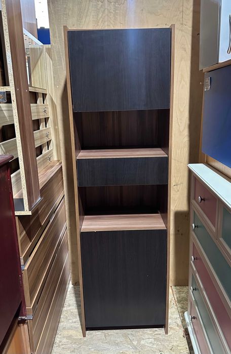 2 buc Dulap cu Usa si Sertar; Set din ansamblu biblioteca living