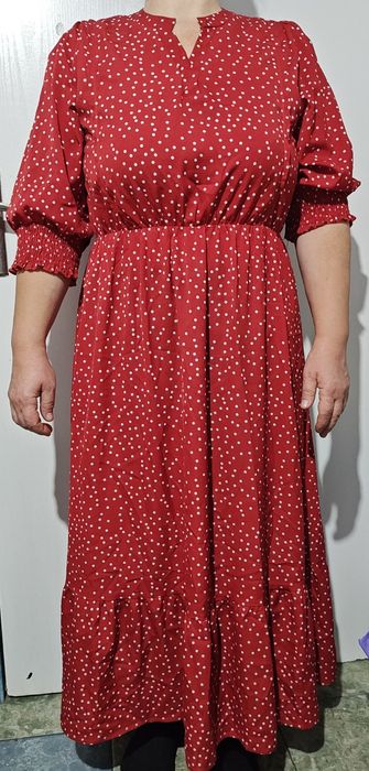 Rochie roșie Shein, mărimea L